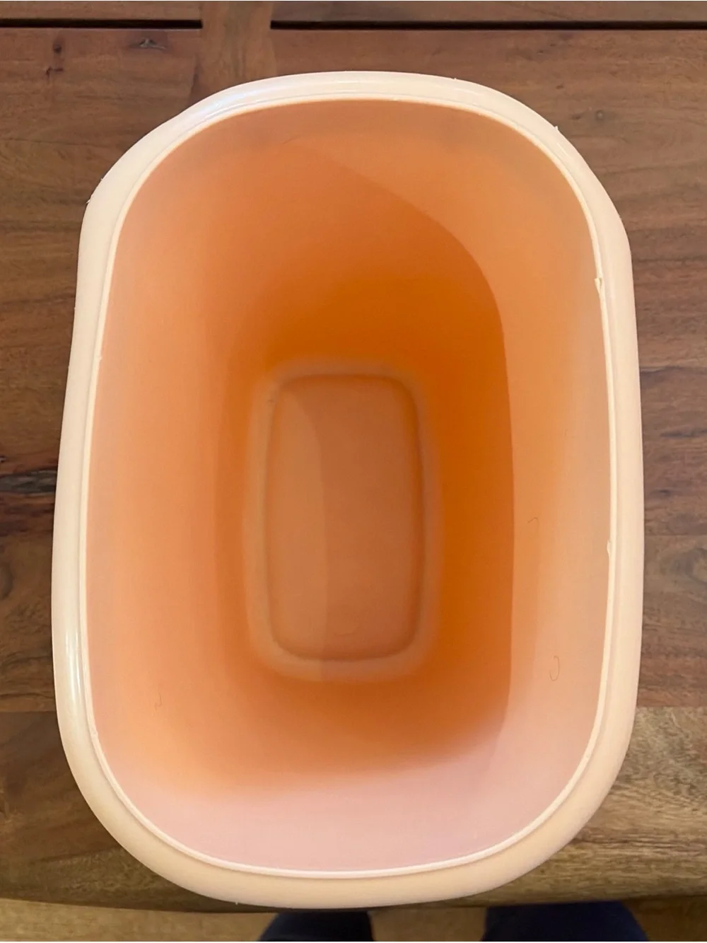 Vintage 1980s Rubbermaid Peach 10